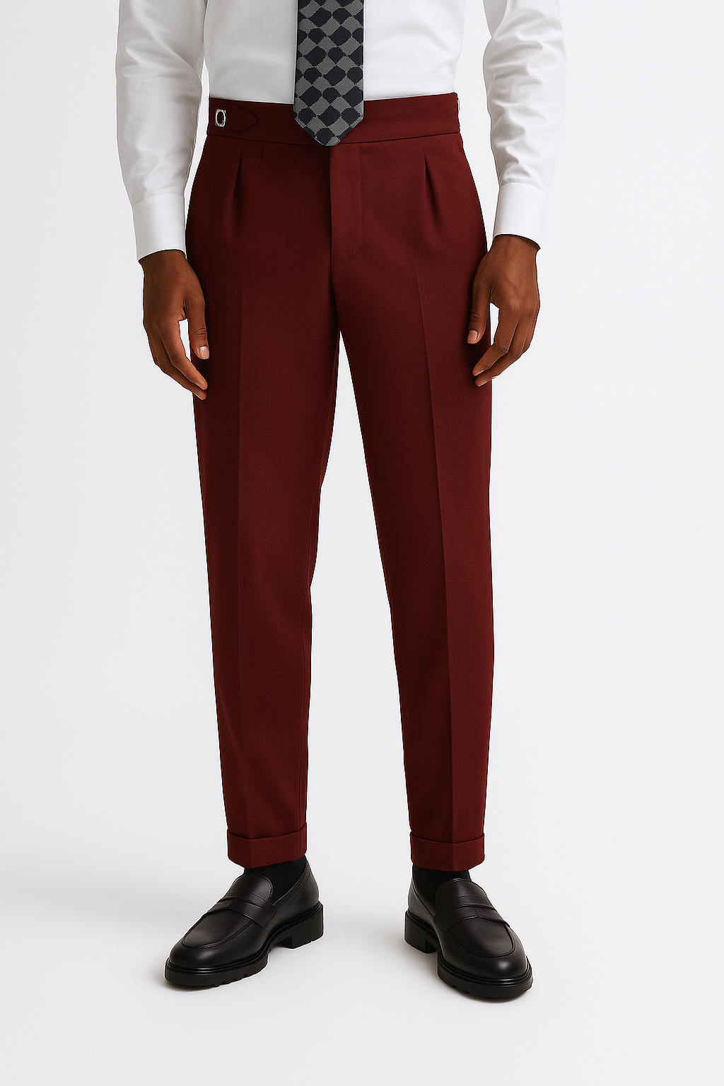 Pantalon Nox – Bordeaux Intense